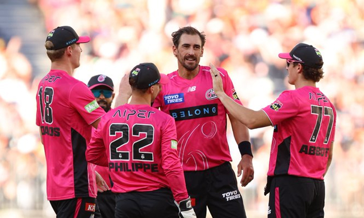 பிக்பாஷ் டி20 லீக்: சிட்னியை வீழ்த்தி இறுதிப்போட்டிக்குள் நுழைந்த பெர்த்
