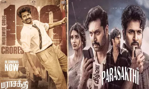 ரூ.100 கோடி வசூலை கடந்த  “பராசக்தி”