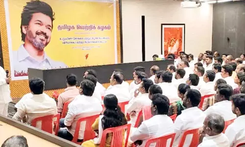 நாளை தவெக தேர்தல் பிரசாரக் குழுவின் ஆலோசனைக் கூட்டம்