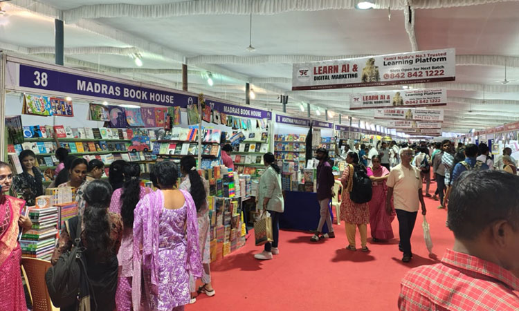 49-வது சென்னை புத்தக கண்காட்சி இன்றுடன் நிறைவு