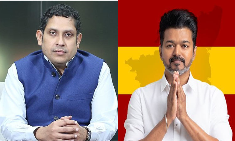 தவெகவுக்கு விசில் சின்னம் ஒதுக்கீடு: பிரவீன் சக்கரவர்த்தி அதிரடி பதிவு