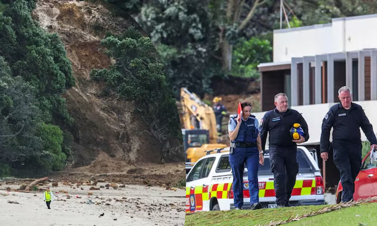 நியூசிலாந்தில் மலையடிவாரத்தில்  நிலச்சரிவு; சுற்றுலா முகாம்கள் புதைந்தன - பலர் மாயம்