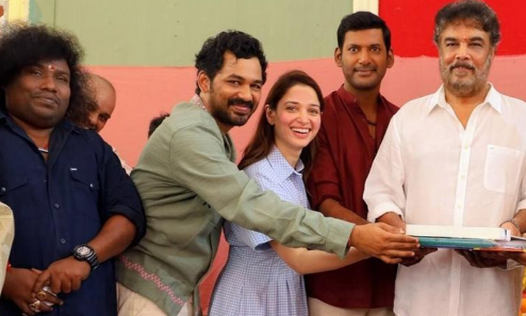 விஷால் - சுந்தர்.சி கூட்டணி: “புருஷன்” படத்தின் படப்பிடிப்பு பூஜை