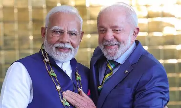 பிரதமர் மோடியுடன் பிரேசில் அதிபர் பேச்சுவார்த்தை பிரதமர் மோடியுடன் பிரேசில் அதிபர் பேச்சுவார்த்தை