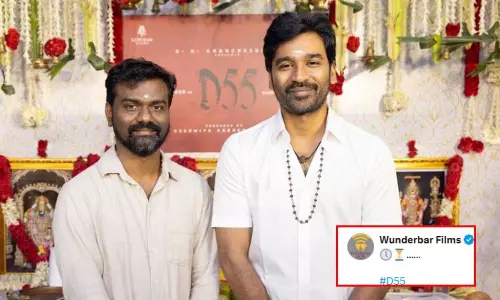 தனுஷ் 55 படத்தின் அப்டேட் வெளியிட்ட படக்குழு