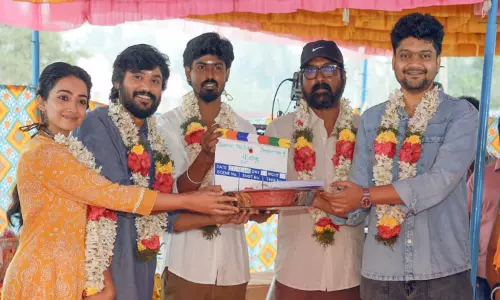 பாரத்- சான்வி மேக்னா கூட்டணியில் புதுப்படத்தின் பூஜை