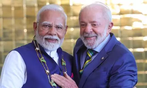 பிரதமர் மோடியுடன் பிரேசில் அதிபர் பேச்சுவார்த்தை