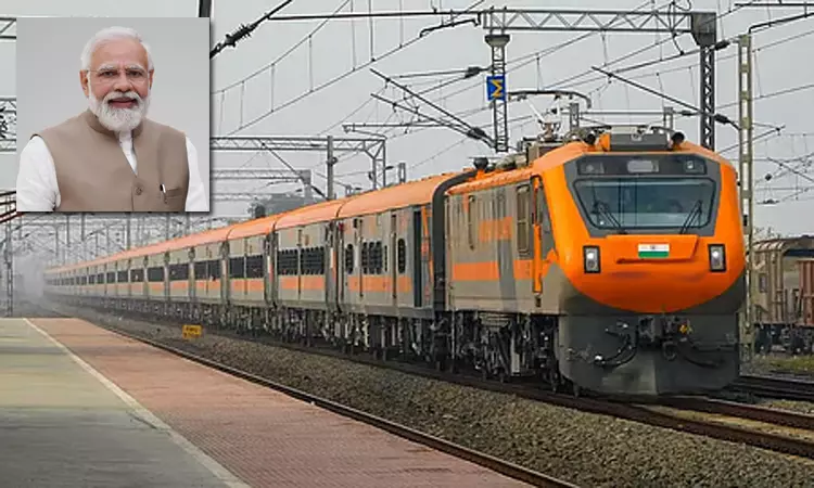 திருவனந்தபுரம்- தாம்பரம் இடையே அம்ரித் பாரத் ரெயில் சேவை: இன்று தொடங்கி வைக்கிறார் பிரதமர் மோடி திருவனந்தபுரம்- தாம்பரம் இடையே அம்ரித் பாரத் ரெயில் சேவை: இன்று தொடங்கி வைக்கிறார் பிரதமர் மோடி