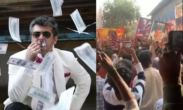 மங்காத்தா ரீ ரிலீஸ்- திரையரங்குகளில் ரசிகர்கள் உற்சாக கொண்டாட்டம் மங்காத்தா ரீ ரிலீஸ்- திரையரங்குகளில் ரசிகர்கள் உற்சாக கொண்டாட்டம்