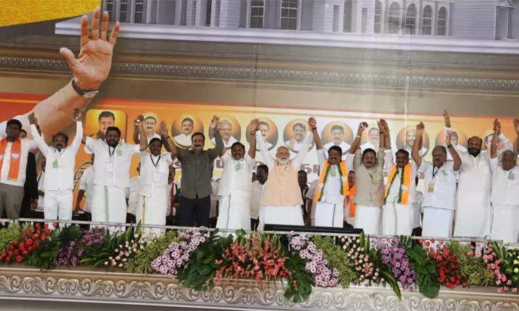 திமுக ஆட்சியை அகற்ற கவுன்ட்டவுன் தொடங்கி விட்டது - பிரதமர் மோடி பரபரப்பு பேச்சு திமுக ஆட்சியை அகற்ற கவுன்ட்டவுன் தொடங்கி விட்டது - பிரதமர் மோடி பரபரப்பு பேச்சு