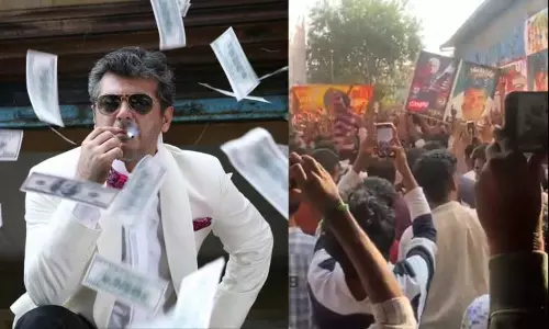 மங்காத்தா ரீ ரிலீஸ்-  திரையரங்குகளில் ரசிகர்கள் உற்சாக கொண்டாட்டம்