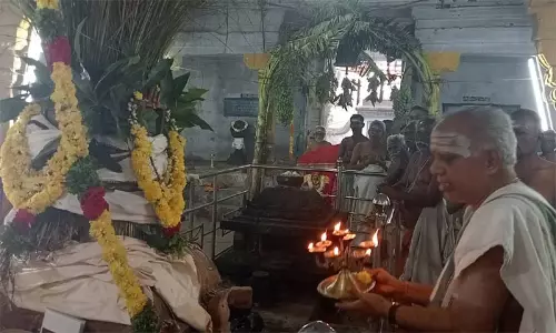 செங்கோட்டை சிவன் கோவிலில் தைப்பூச திருவிழா கொடியேற்றம்