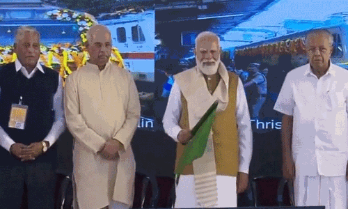 திருவனந்தபுரம் - தாம்பரம் அம்ரித் பாரத் ரெயில் சேவை: பிரதமர் மோடி தொடங்கி வைத்தார் திருவனந்தபுரம் - தாம்பரம் அம்ரித் பாரத் ரெயில் சேவை: பிரதமர் மோடி தொடங்கி வைத்தார்