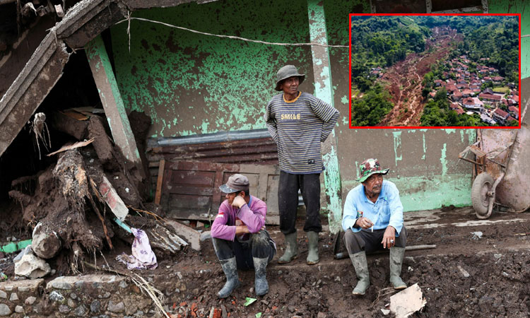 இந்தோனேசியாவில் நிலச்சரிவு:  8 பேர் பலி; 82 பேர் மாயம்