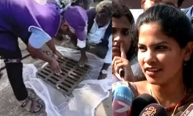 மழைநீர் கால்வாயில்  கொசுவலை போடப்பட்ட விவகாரம்: சென்னை மேயர் பிரியா விளக்கம்