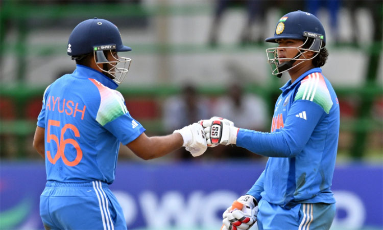 யு19 உலகக்கோப்பை கிரிக்கெட்: நியூசிலாந்தை வீழ்த்தி இந்தியா வெற்றி