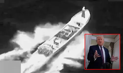 36-வது சம்பவம்... பசிபிக் பெருங்கடலில் போதை பொருள் கடத்தல் படகை தாக்கி அழித்த அமெரிக்கா