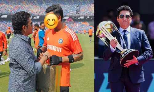 ஒரு நாள்... என் சாதனையை இந்த வீரர் முறியடிப்பார்; பி.சி.சி.ஐ. துணை தலைவர் கேள்விக்கு சச்சின் பதில் ஒரு நாள்... என் சாதனையை இந்த வீரர் முறியடிப்பார்; பி.சி.சி.ஐ. துணை தலைவர் கேள்விக்கு சச்சின் பதில்