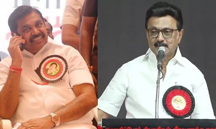 வாழ்க்கை முழுவதும் கால்களையே பார்த்தால் சூரியன் எப்படி தெரியும்? - எடப்பாடி மீது மு.க.ஸ்டாலின் கடும் தாக்கு வாழ்க்கை முழுவதும் கால்களையே பார்த்தால் சூரியன் எப்படி தெரியும்? - எடப்பாடி மீது மு.க.ஸ்டாலின் கடும் தாக்கு