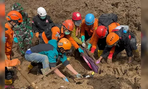 இந்தோனேசியாவில் நிலச்சரிவு: பலி எண்ணிக்கை 25 ஆக உயர்வு