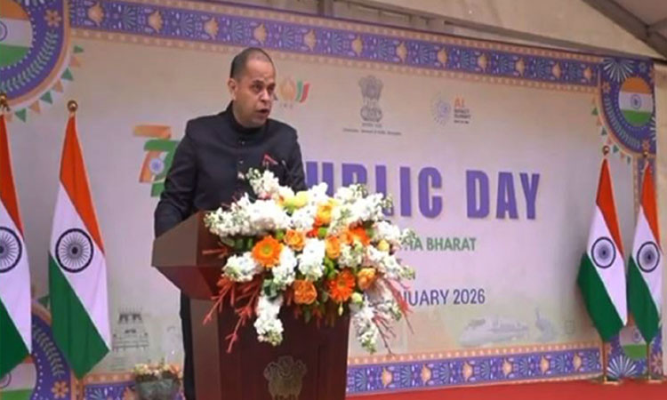 சீனா: ஷாங்காய் நகரில் உள்ள இந்திய தூதரகத்தில் குடியரசு தின கொண்டாட்டம் கோலாகலம்