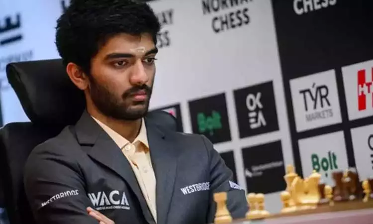 சர்வதேச செஸ்: இந்திய வீரர் குகேஷ் வெற்றி சர்வதேச செஸ்: இந்திய வீரர் குகேஷ் வெற்றி