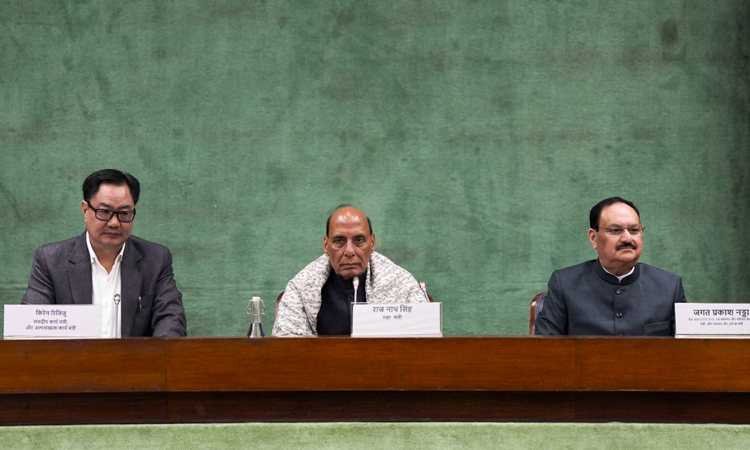 பட்ஜெட் கூட்டத்தொடர்: ராஜ்நாத் சிங் தலைமையில் அனைத்துக்கட்சி கூட்டம்